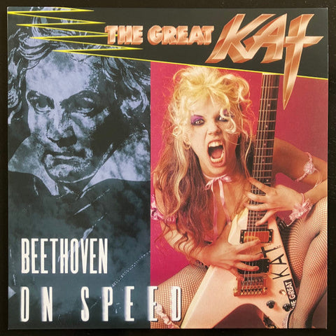 THE GREAT KAT - Beethoven On Speed LP (Transparent Red Vinyl)