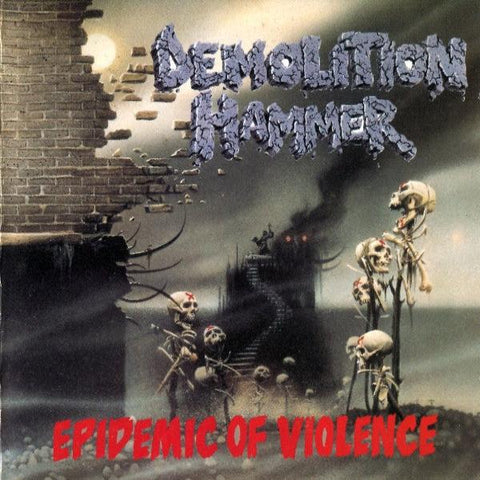 DEMOLITION HAMMER - Epidemic Of Violence LP (Transparent Yellow Vinyl)