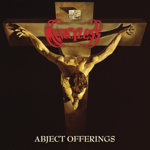 MERCYLESS - Abject Offerings LP (Orange Crush/Black Marble Vinyl)