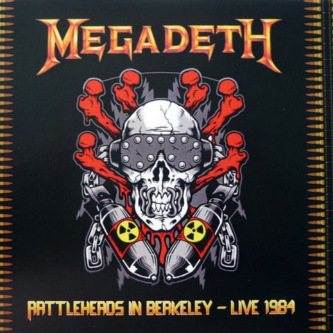 MEGADETH - Rattleheads In Berkeley - Live 1984 Digi-CD