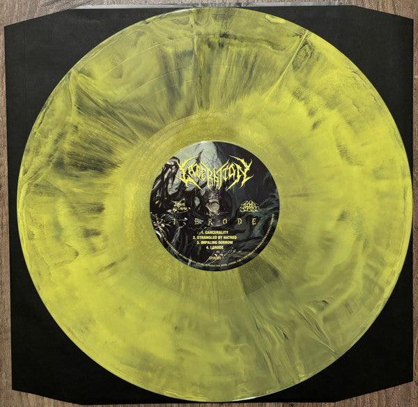 LACERATION - I Erode LP (Canary Yellow/Black Galaxy Vinyl)
