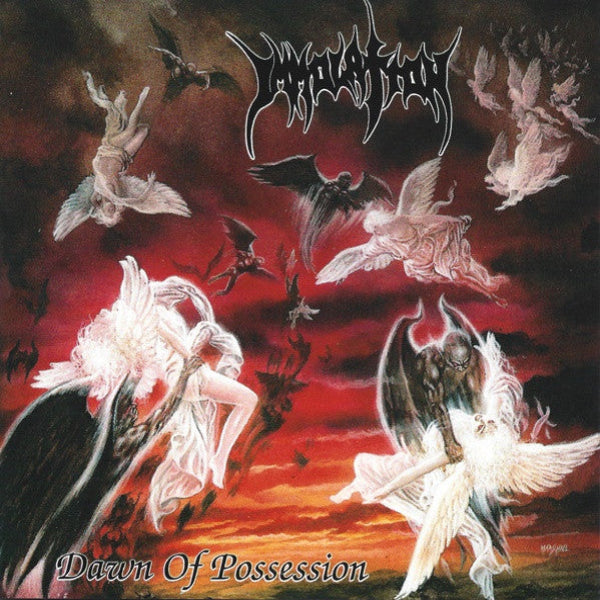 IMMOLATION - Dawn Of Possession LP (Red Black Marble Vinyl)