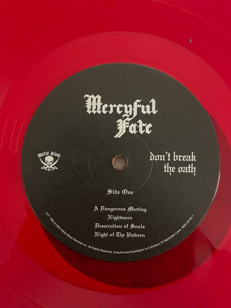 MERCYFUL FATE - Don't Break The Oath LP (Ruby Red Vinyl)