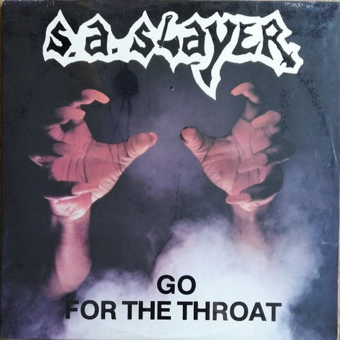 S.A. SLAYER - Go For The Throat LP (Black Vinyl) (1988 Original Press)