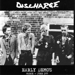 DISCHARGE - Early Demo's - March/June 1977 LP (Red Vinyl)