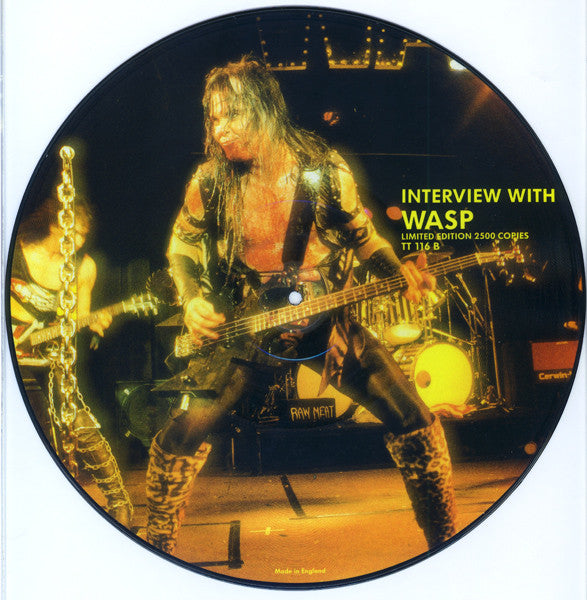 W.A.S.P. - Interview with W.A.S.P. Picture-LP (1984 Press)