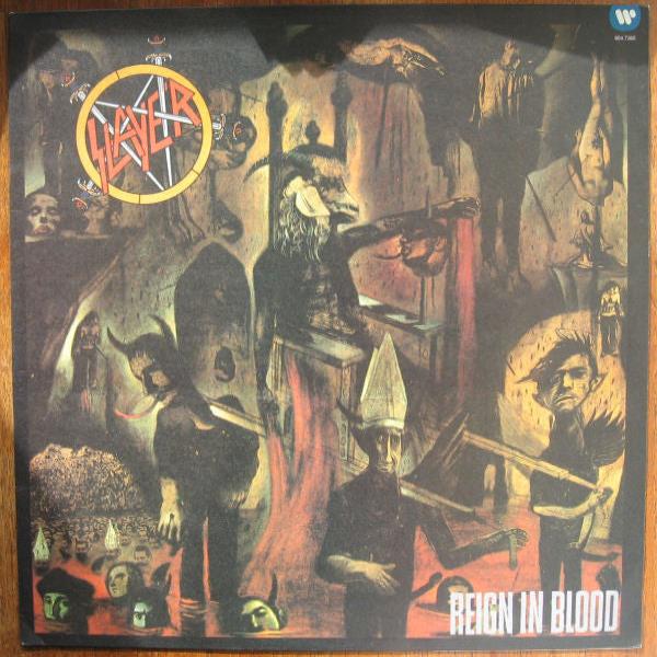 SLAYER - Reign In Blood LP (Black Vinyl) (1987 Brasil Press)