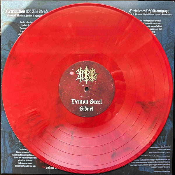 URN - Demon Steel LP (Cherry Red Vinyl)