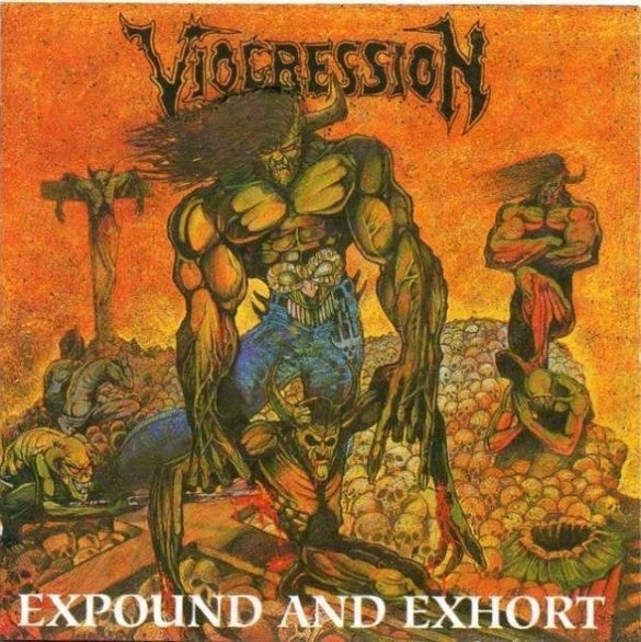 VIOGRESSION - Expound And Exhort LP (Orange Vinyl)