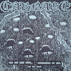 CARNAGE - The Day Man Lost... / Infestation Of Evil - The 1989 Demos LP (Black Vinyl)