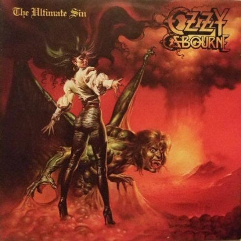 OZZY OSBOURNE - The Ultimate Sin LP (Black Vinyl) (1986 Brasil Press)