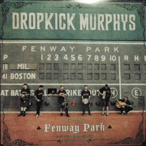 DROPKICK MURPHYS - Live At Fenway Park 2-LP (Transparent Green Vinyl) (2012 Press)