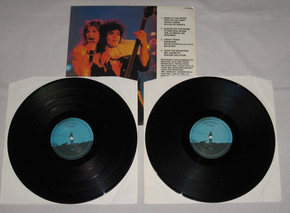 OZZY OSBOURNE - The Ultimate Metallian 2-LP (Black Vinyl) (1986 Press)