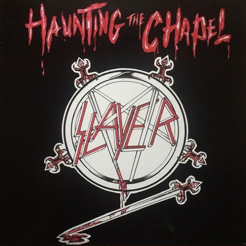 SLAYER - Haunting The Chapel MLP (Black Vinyl) (1984 Roadrunner Records)