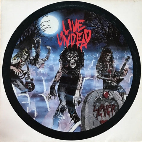 SLAYER - Live Undead LP (Black Vinyl) (1985 Roadrunner Records)