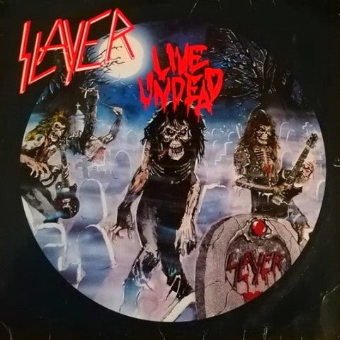 SLAYER - Live Undead LP (Black Vinyl) (1989 Roadrunner Records)