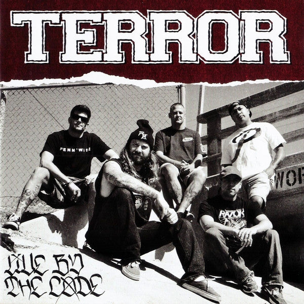 TERROR - Live By The Code LP (Transparent Yellow Vinyl)