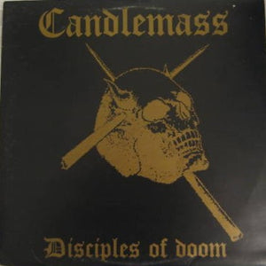 CANDLEMASS - Disciples Of Doom LP (Black Vinyl) (1989 Press)