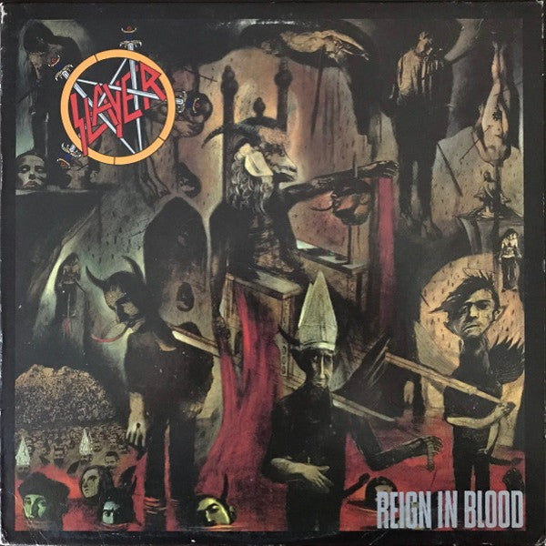 SLAYER - Reign In Blood LP (Black Vinyl) (1986 US Press Promo)