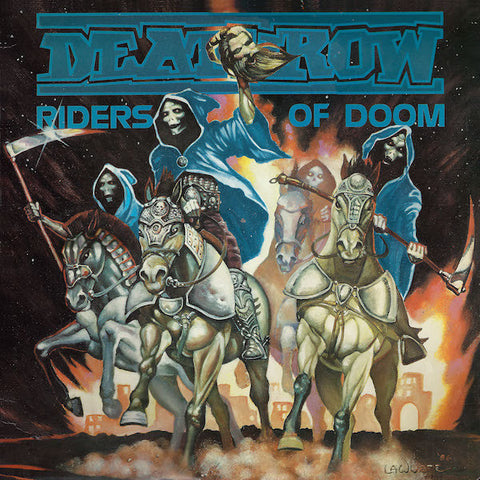 DEATHROW - Riders Of Doom LP (Black Vinyl)  (1986 Noise Records)