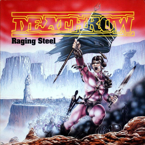 DEATHROW - Raging Steel LP (Black Vinyl) (1987 Noise Records)
