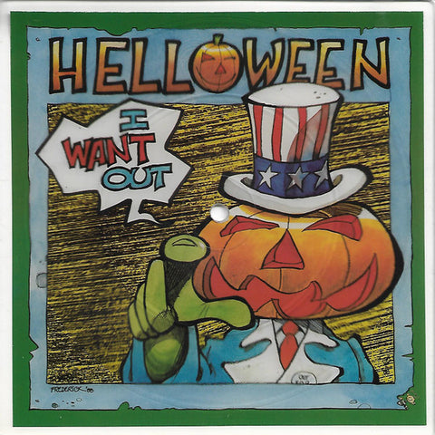 HELLOWEEN - I Want Out Shape Picture-7"