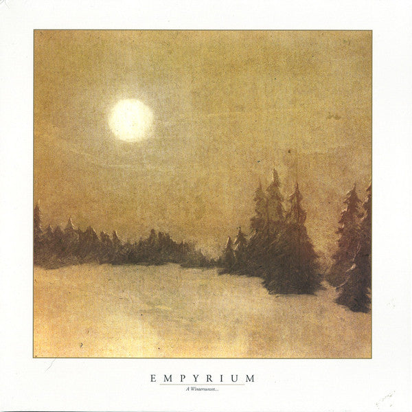 EMPYRIUM - A Wintersunset... LP (Transparent Yellow Vinyl)