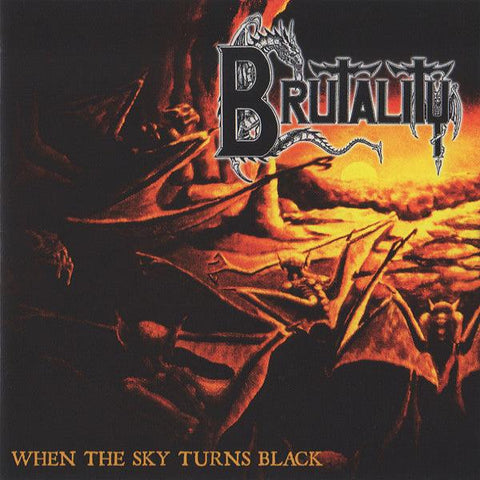 BRUTALITY - When The Sky Turns Black CD