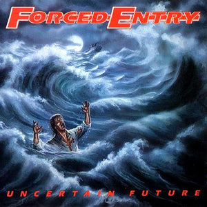 FORCED ENTRY - Uncertain Future LP (Black Vinyl) (1989 Combat Records)