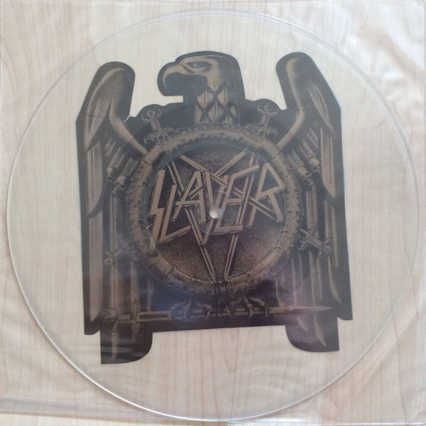 SLAYER - Seasons In The Abyss Shaped Picture-LP (1991 Uncut Test Press)