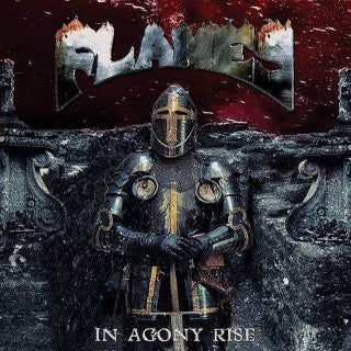 FLAMES - In Agony Rise LP (Red/Black Splatter Vinyl)