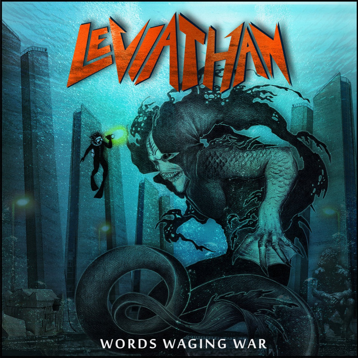 LEVIATHAN - Words Waging War 2-LP (Blue Vinyl)