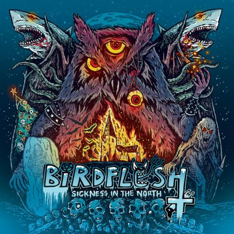 BIRDFLESH - Sickness In The North LP (Black Vinyl)