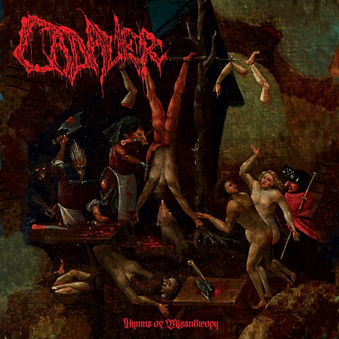 CADAVER - Hymns Of Misanthropy LP (Red/Black Splatter Vinyl)