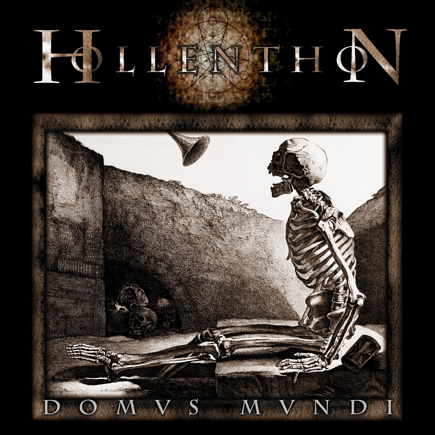 HOLLENTHON - Domus Mundi LP (Grey/Black Marble Vinyl)