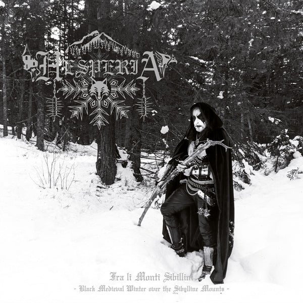 HESPERIA - Fra Li Monti Sibillini (Black Medieval Winter Over The Sibylline Mounts) 2-LP (Ice Marble Vinyl) (Pre-order)