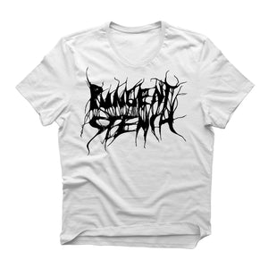 PUNGENT STENCH - Logo (Black on White) T-Shirt (Pre-order)
