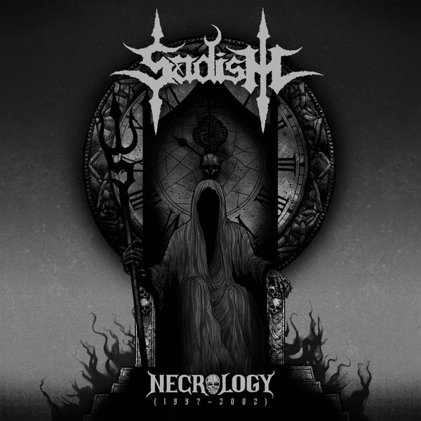 SADISM - Necrology (1997-2002) LP (White/Black Marble Vinyl) (Pre-order)