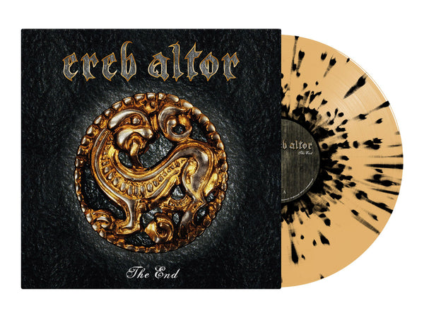 EREB ALTOR - The End LP (Gold/Black Splatter Vinyl)