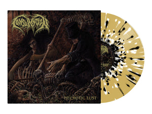 CONSUMPTION - Necrotic Lust LP (Beer/White/Black Splatter Vinyl)