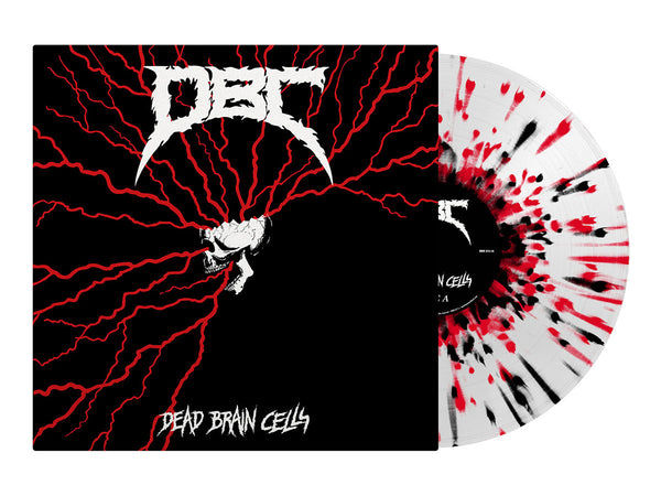 D.B.C. - Dead Brain Cells LP (Clear/Red/Black Splatter Vinyl) (Pre-order)