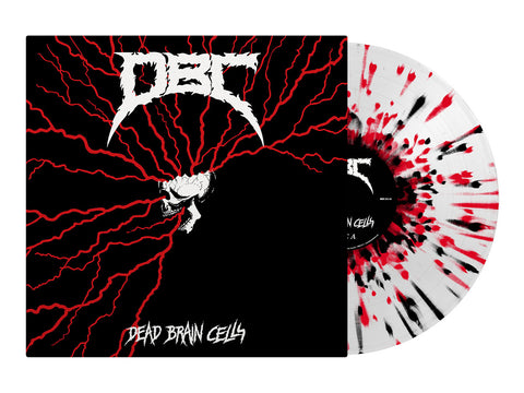 D.B.C. - Dead Brain Cells LP (Clear/Red/Black Splatter Vinyl) (Pre-order)