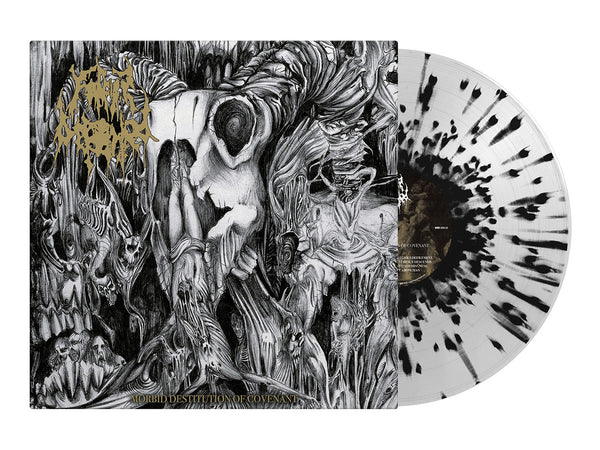 FATHER BEFOULED - Morbid Destitution Of Covenant LP (Clear/Black Splatter Vinyl) (Pre-order)