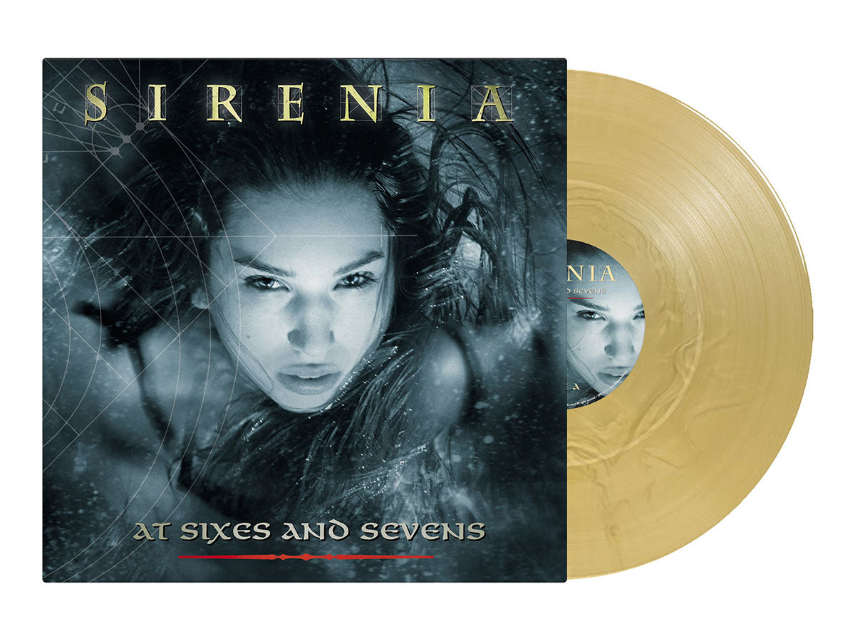 SIRENIA - At Sixes And Sevens LP (Clear/Gold Marble Vinyl) (Pre-order)
