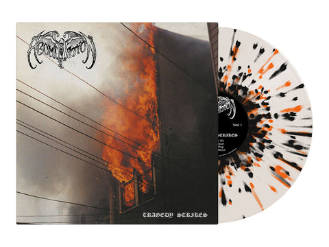 ABOMINATION - Tragedy Strikes LP (Milky Clear/Black/Orange Splatter Vinyl) (Pre-orders)