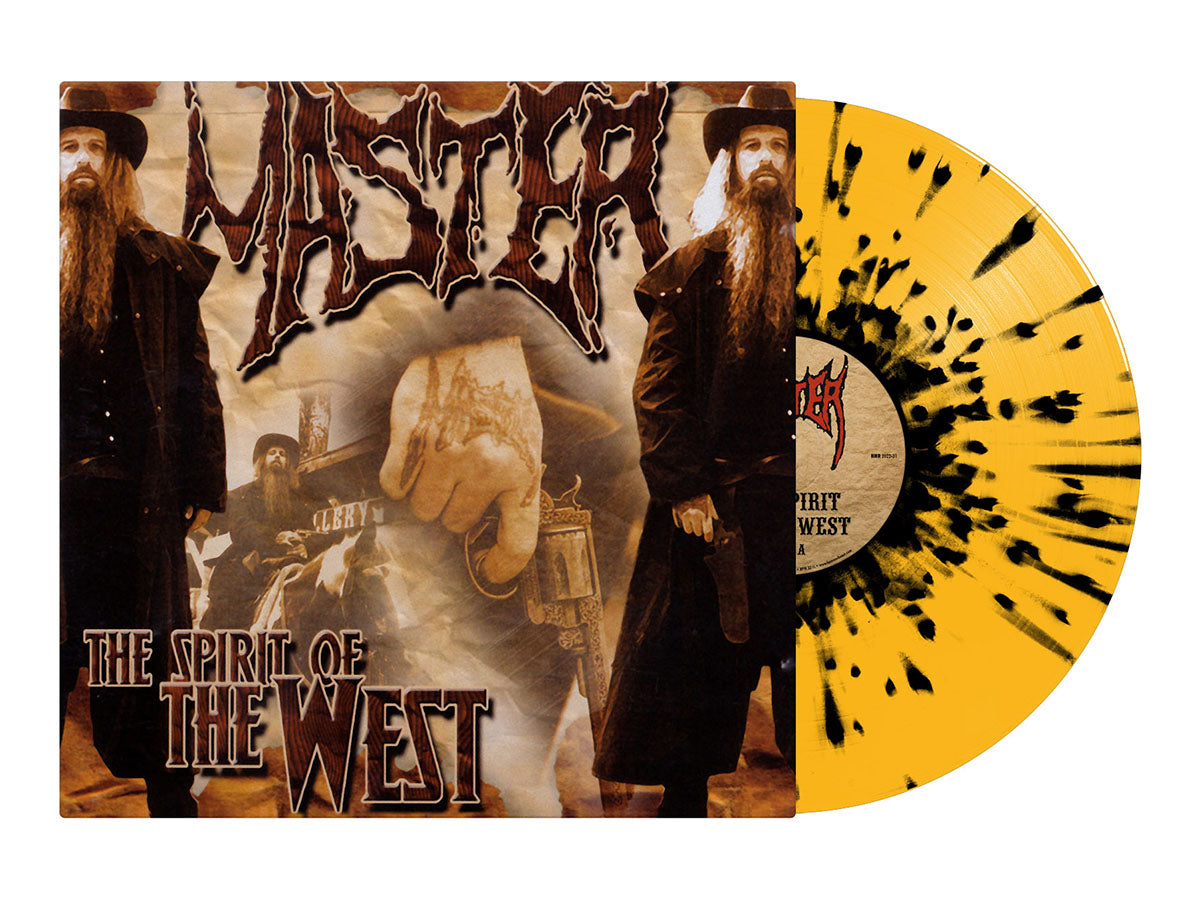 MASTER - The Spirit Of The West LP (Orange Fire/Black Splatter Vinyl) (Pre-order)