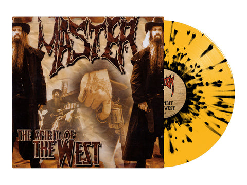 MASTER - The Spirit Of The West LP (Orange Fire/Black Splatter Vinyl) (Pre-order)