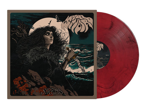 MOON WIZARD - Sirens LP (Transparent Red/Black Marble Vinyl)