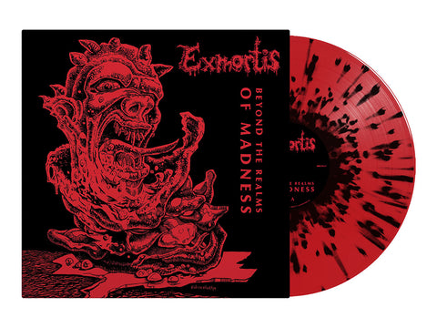 EXMORTIS - Beyond The Realms Of Madness LP (Transparent Red/Black Splatter Vinyl) (Pre-order)