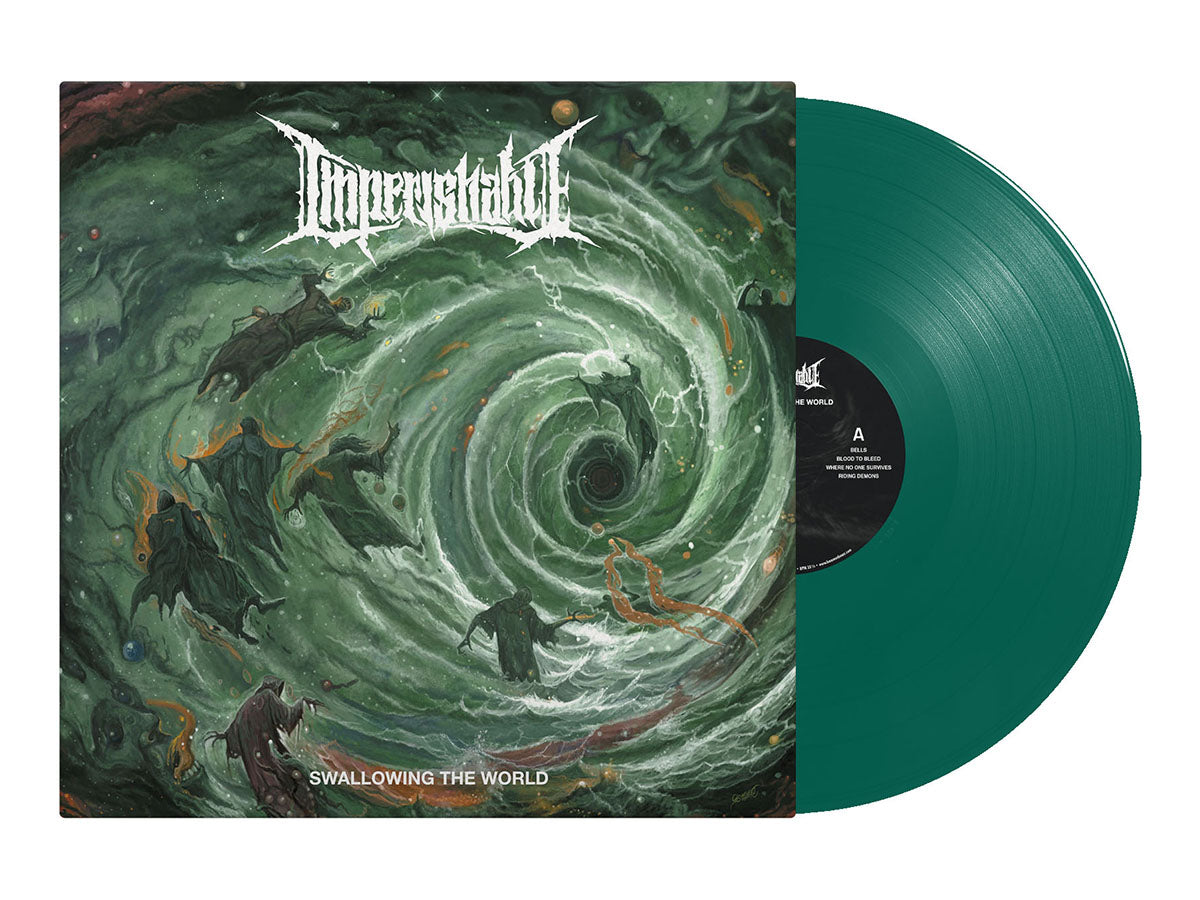 IMPERISHABLE - Swallowing The World LP (Transparent Green Vinyl) (Pre-order)